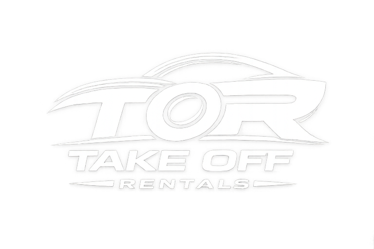 TakeOff Rentals logo